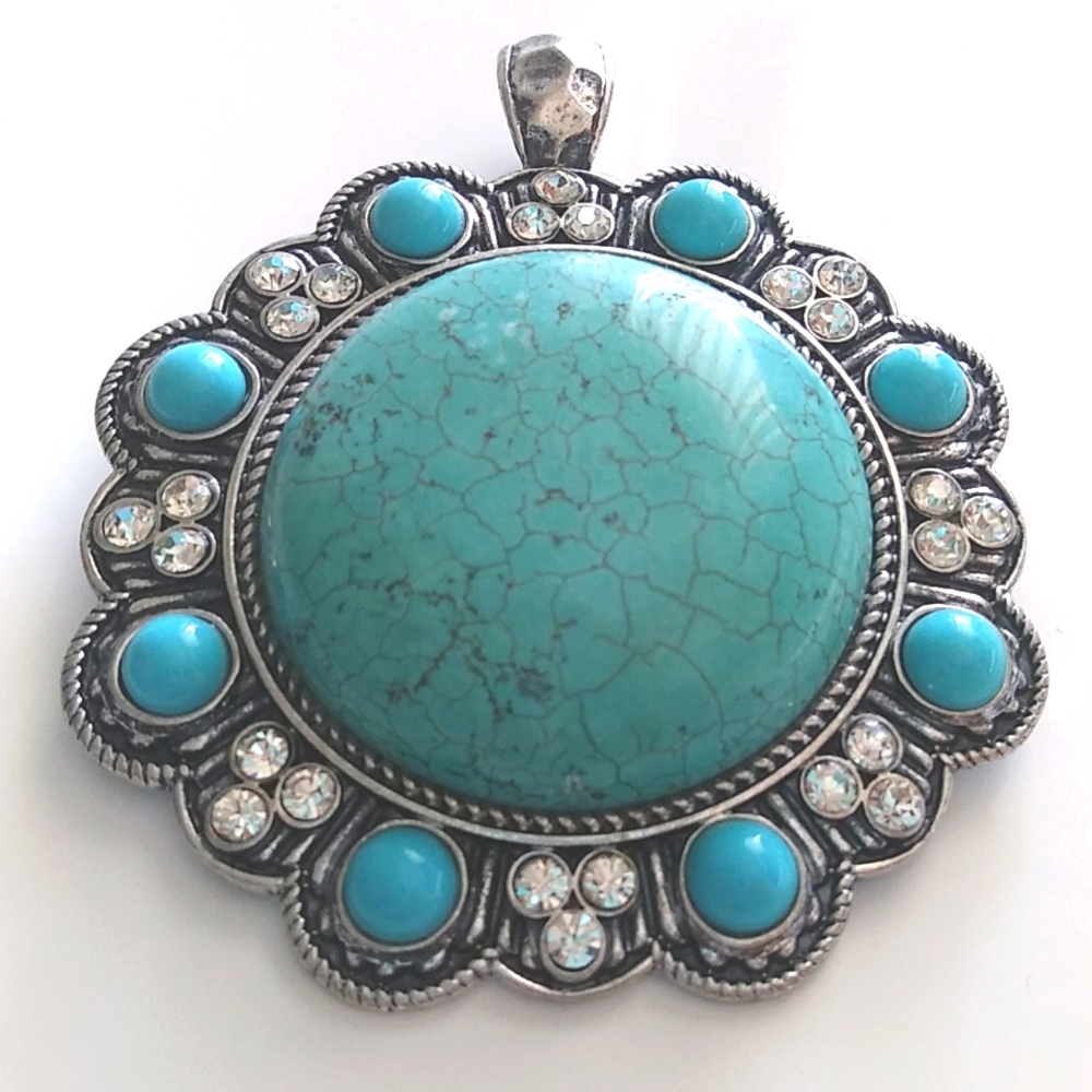 Turquoise Large Pendant